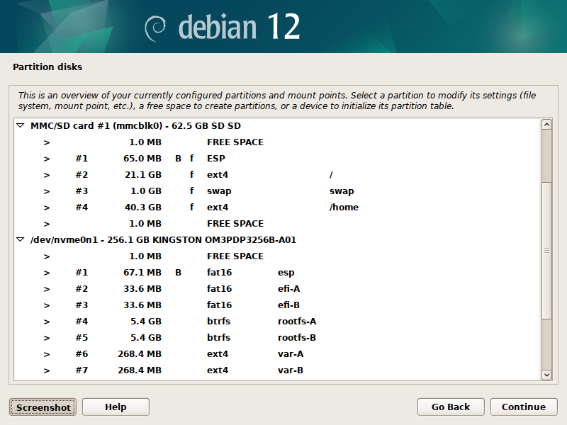 Debian 12 installation - Overview 3