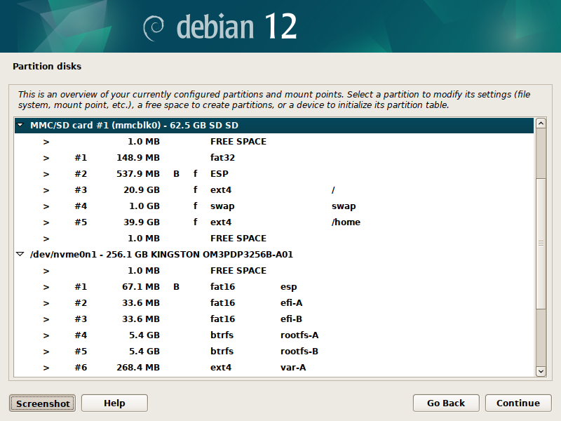 Debian 12 installation - Overview 4