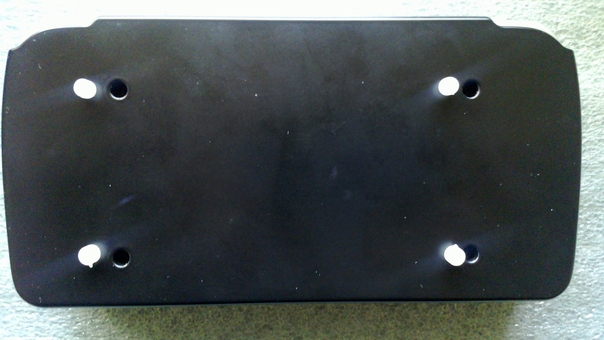 GCW-Zero back with screw holes