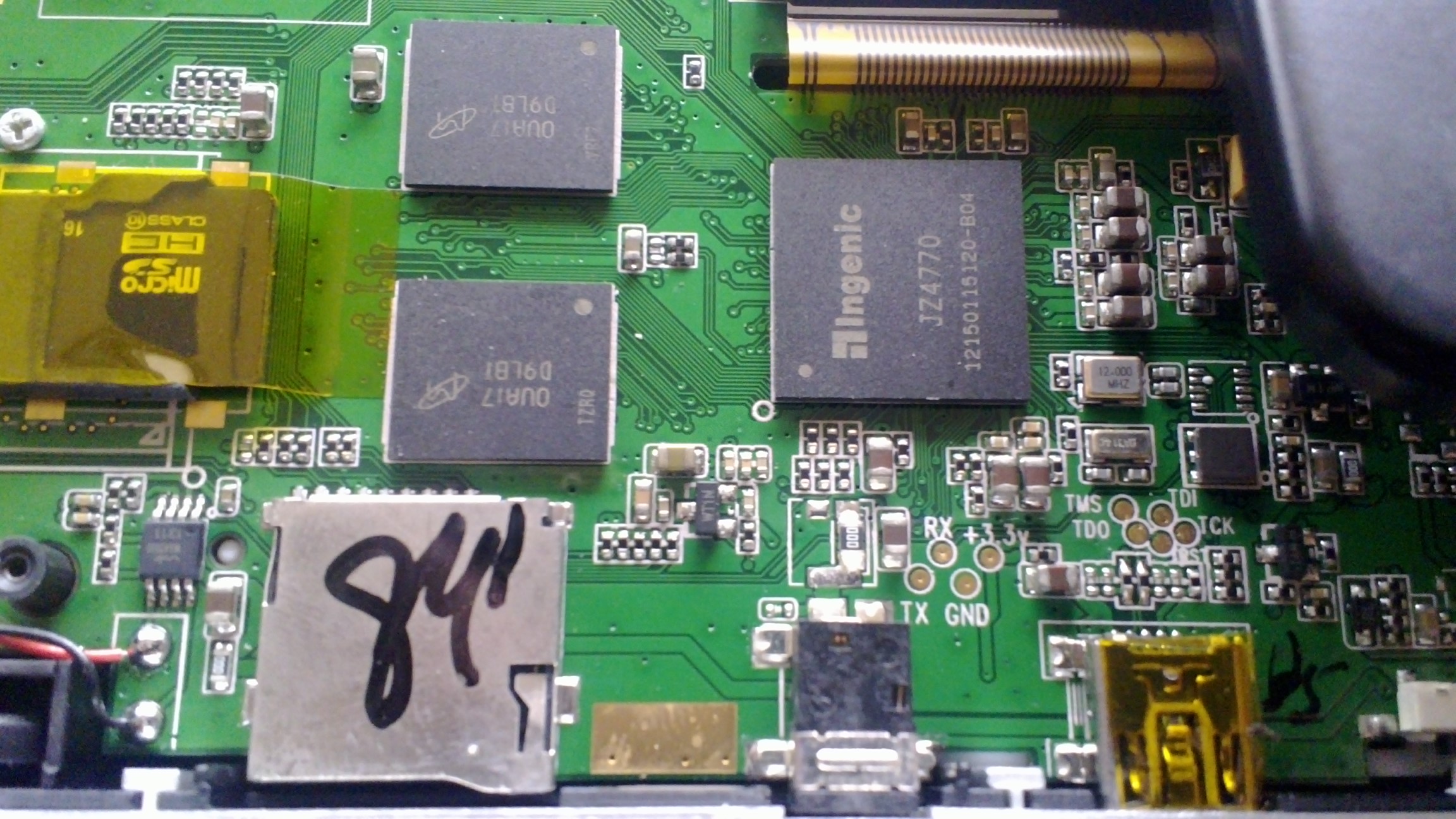 GCW-Zero PCB closeup