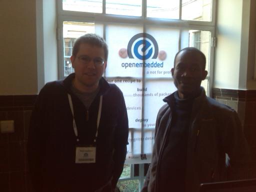 Paul Eggleton and me at FOSDEM 2014
